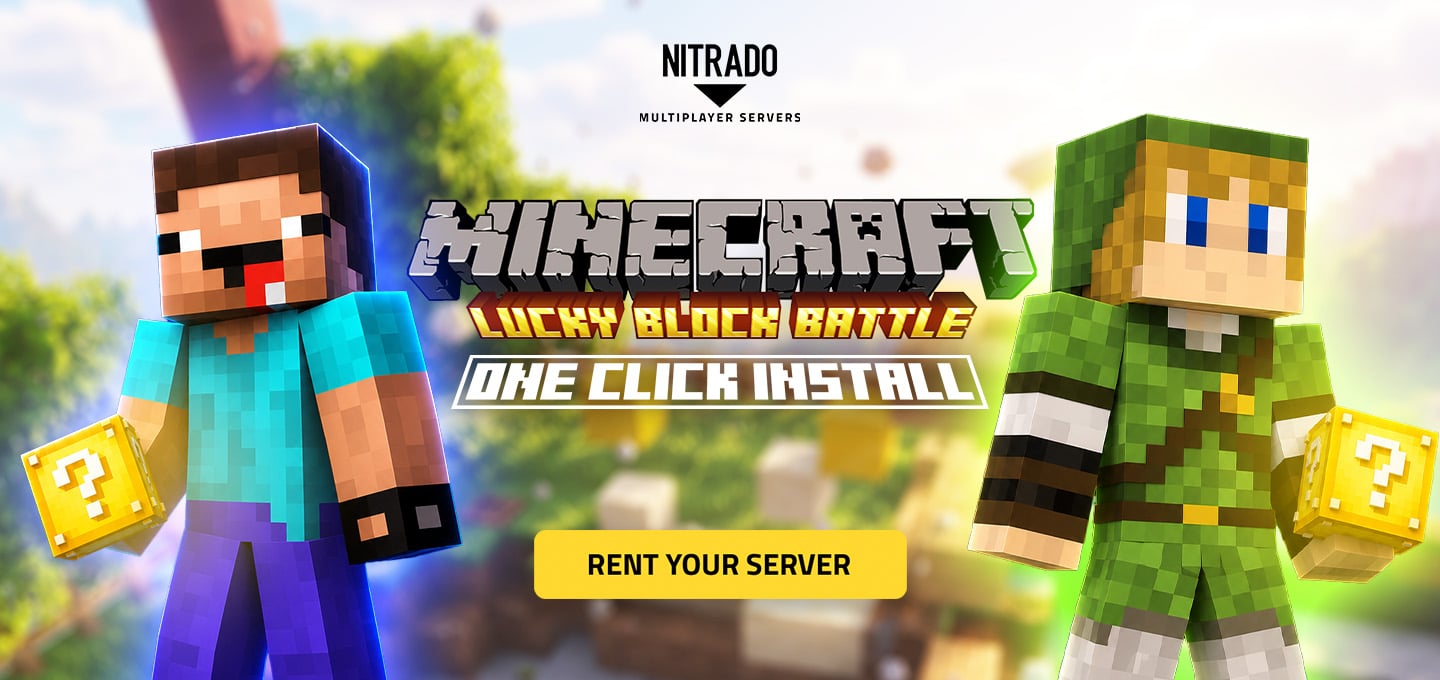 Lucky Block Battle – Minecraft