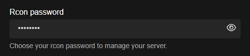 83 Server RCON Password