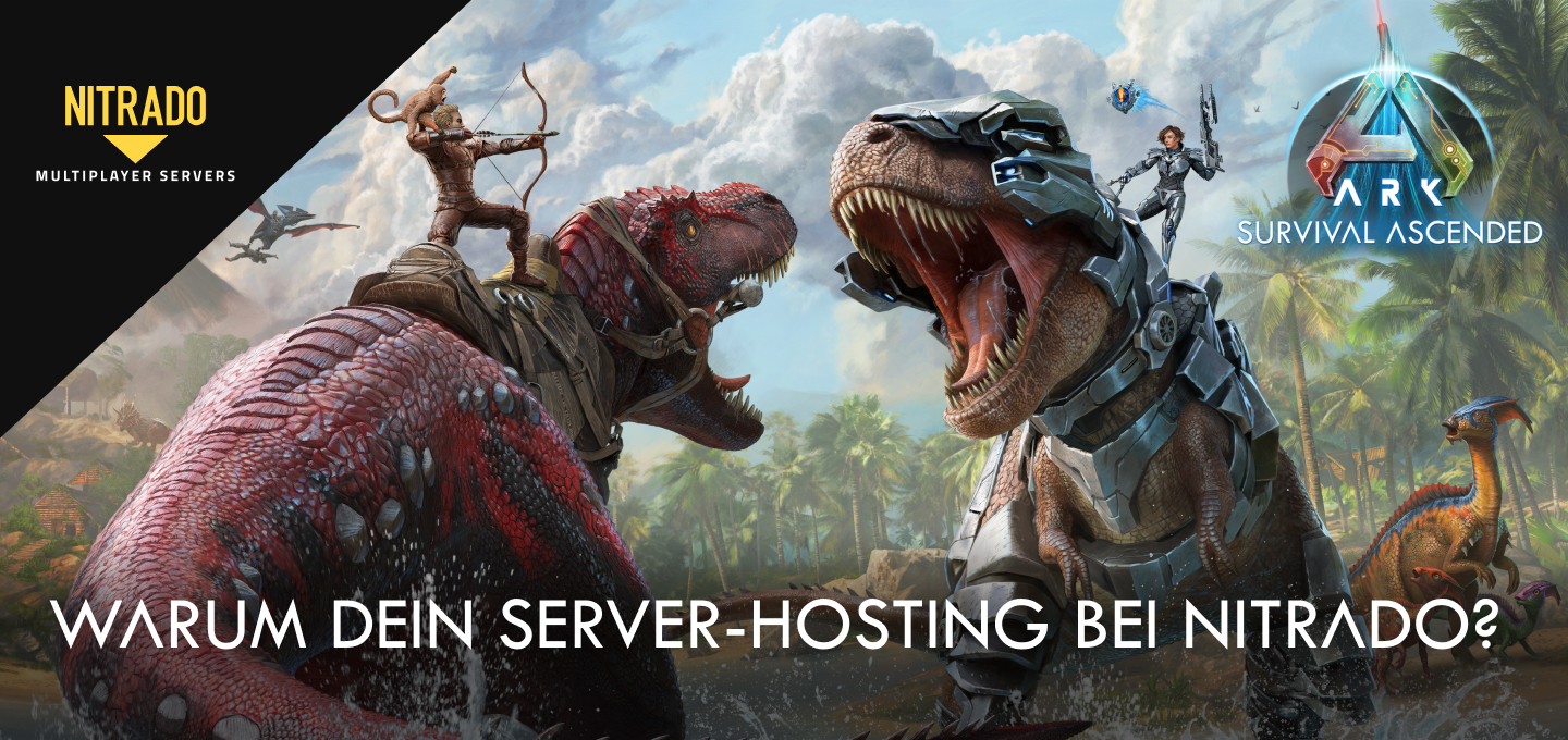 ARK: Survival Ascended Server bei Nitrado mieten