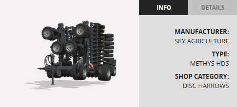FS25 METHYS HDS