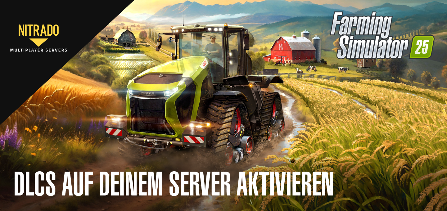 DLCs auf einem Farming Simulator 25 Server aktivieren