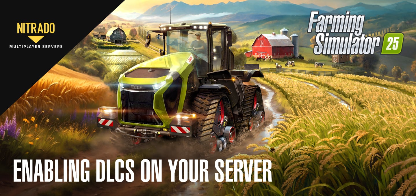 How to Enable DLC on a Farming Simulator 25 Server