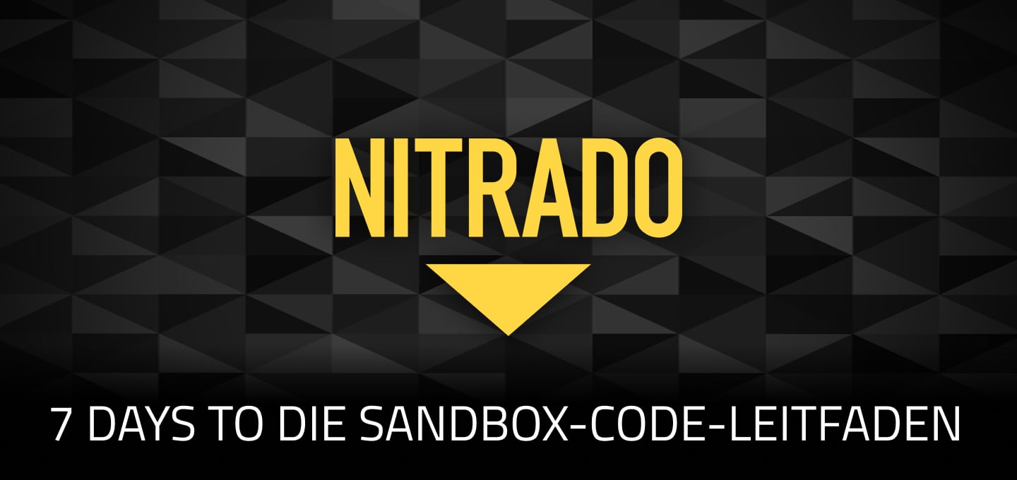 7 Days to Die Experimental – Sandbox-Code