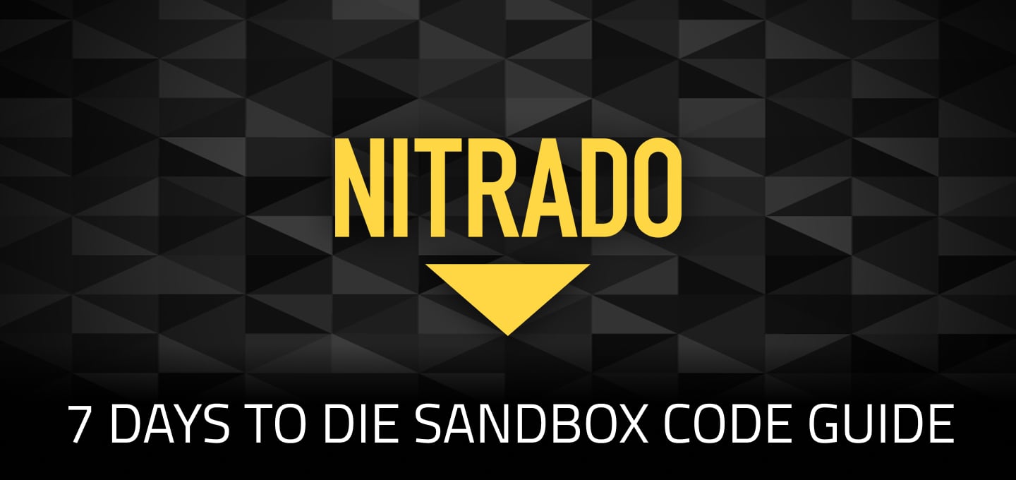 7 Days to Die Experimental – Sandbox Code
