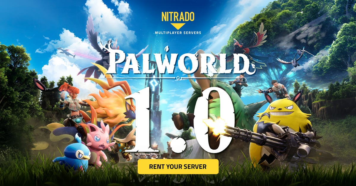 Palworld 1.0 Release Update