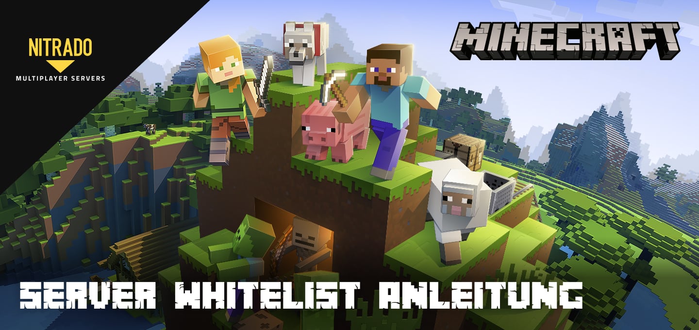 Minecraft Whitelist – Guide zur Server-Whitelist