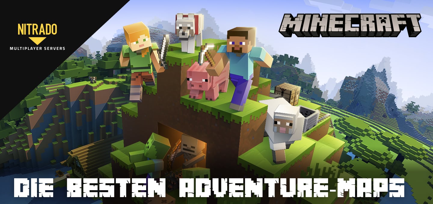Die besten Minecraft Adventure Maps zum Spielen mit Freunden