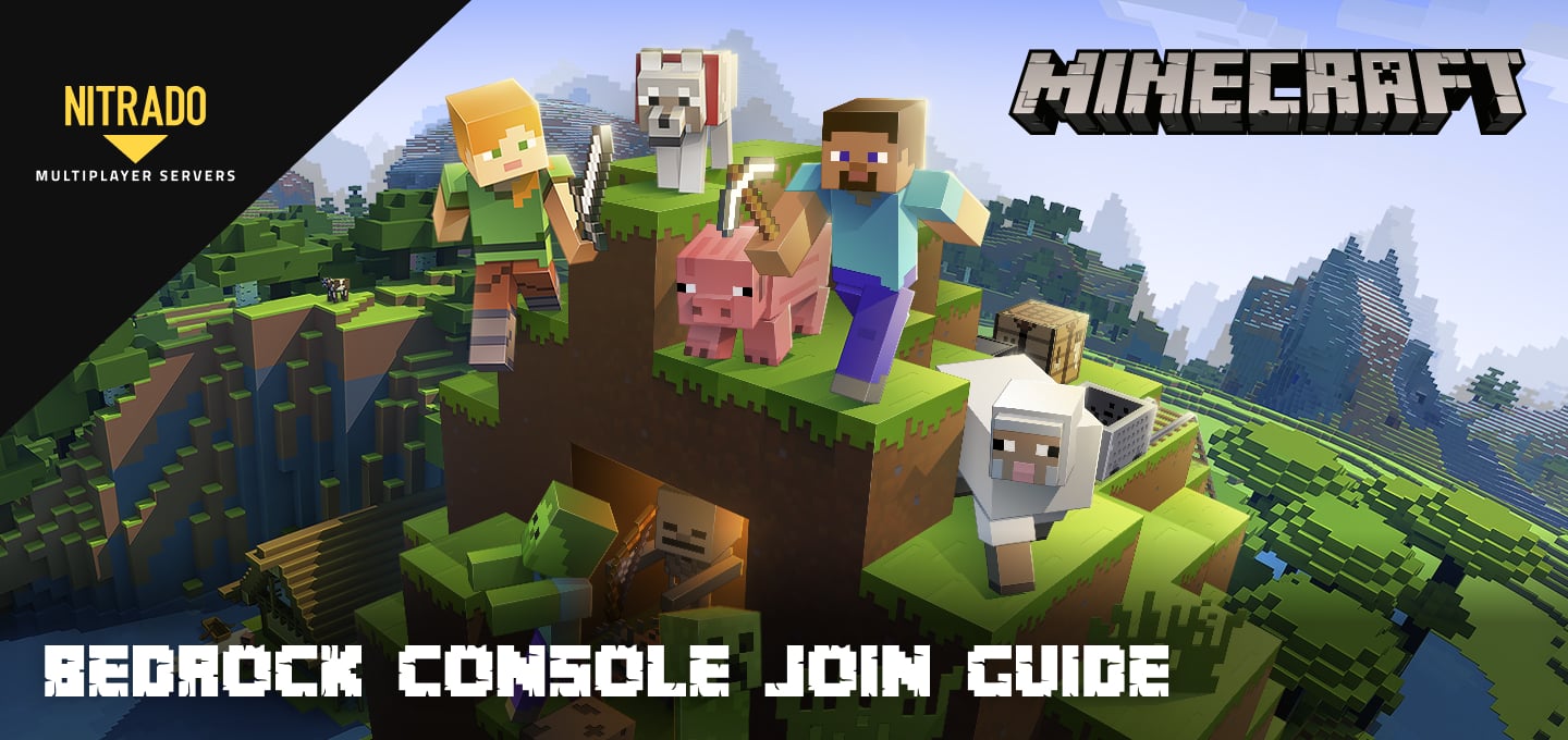 How to Join a Minecraft Bedrock Server on Xbox, Switch, & PlayStation