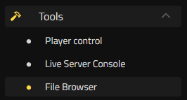 Nitrado File Browser