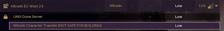 Nitrado Dune Server