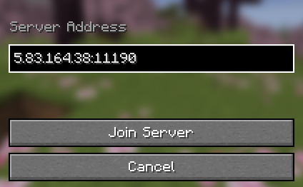 Minecraft Direct Connect