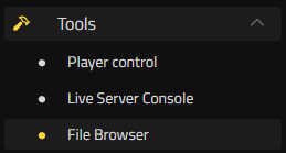 Nitrado File Browser