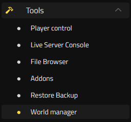 Nitrado World Manager