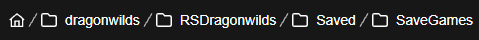Nitrado RuneScape Welten Ordner