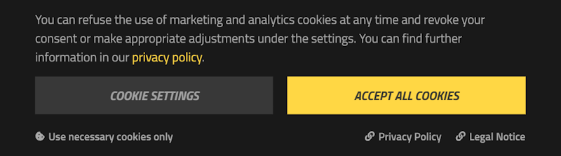 Cookies del sitio web de Nitrado