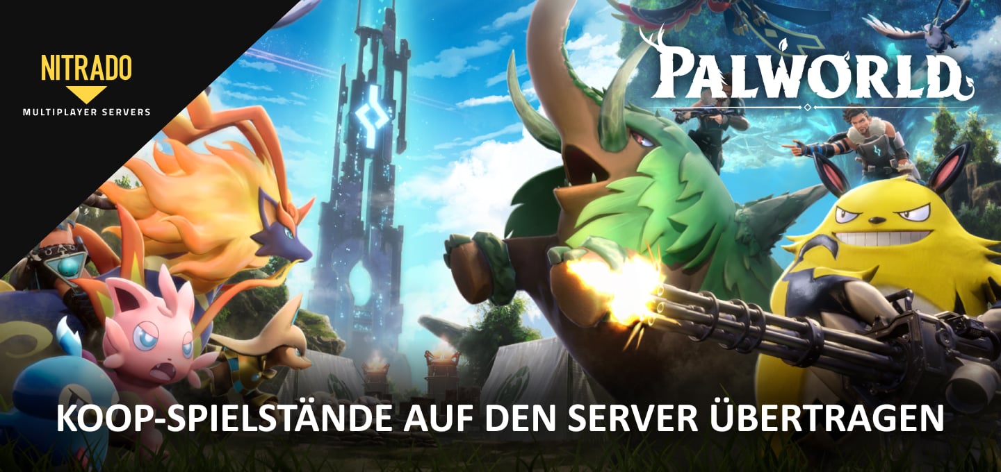 Palworld Co-op Save auf einen Dedicated Server übertragen