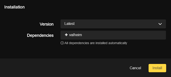 Instalación de Valheim Plus Nitrado