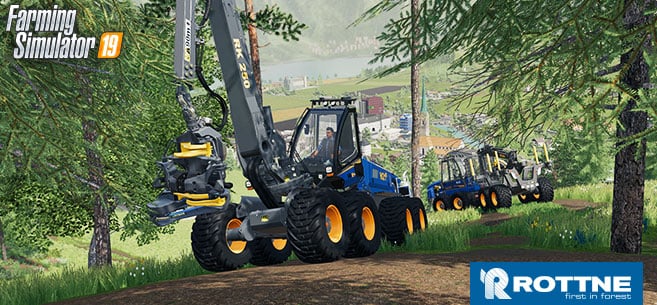 Farming Simulator 19 -The Rottne DLC pack! Bringing big machines to the ...