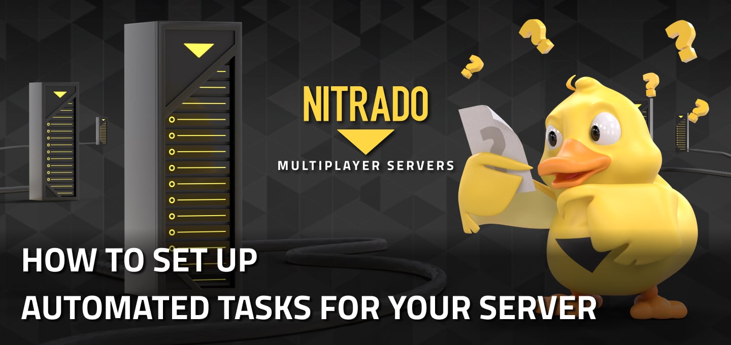 Impostare attività automatizzate per il tuo server