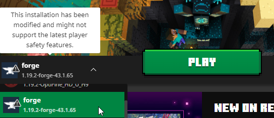 Select Client Game Version