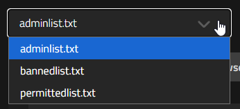 Select List to Edit