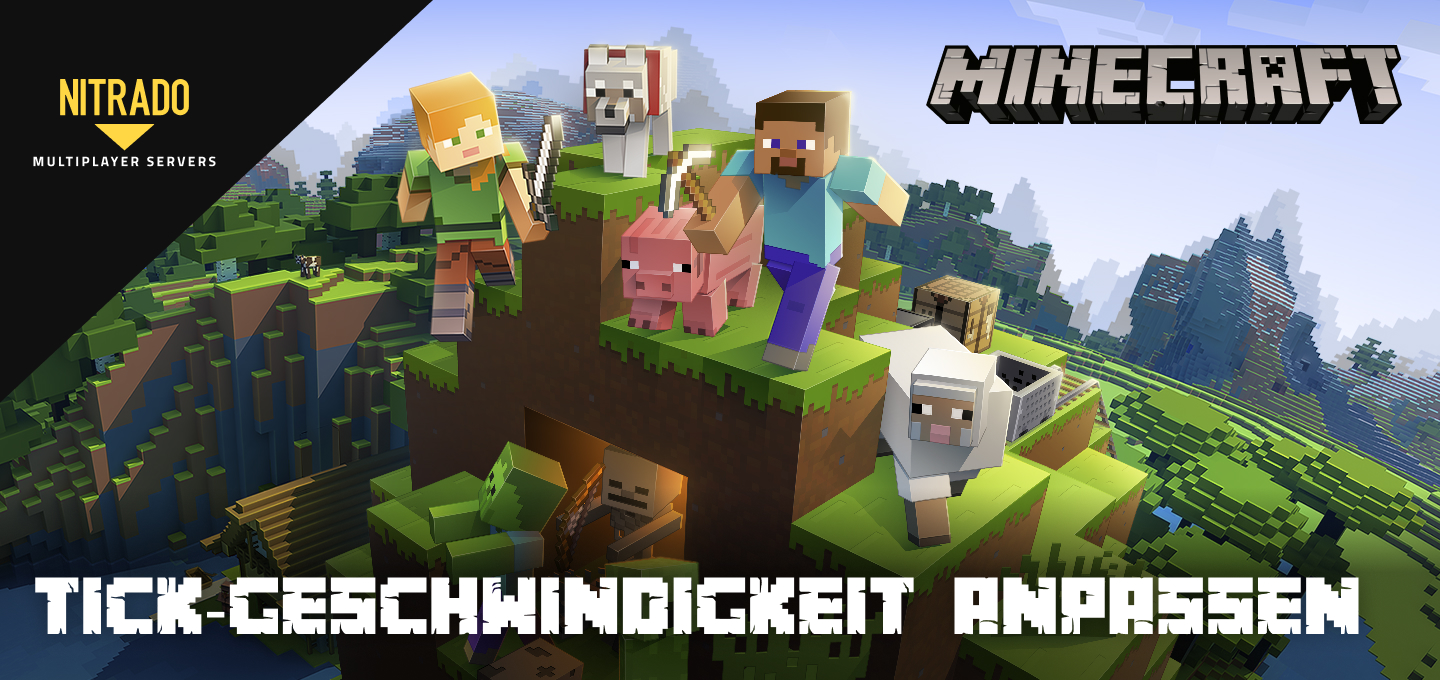 Tick-Geschwindigkeit in Minecraft ändern