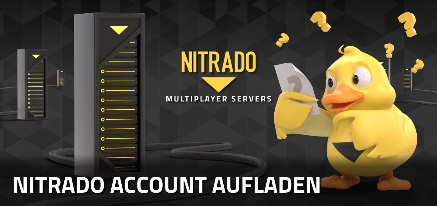 Nitrado Konto aufladen