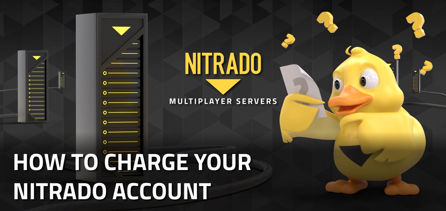 How To Charge Your Nitrado Account