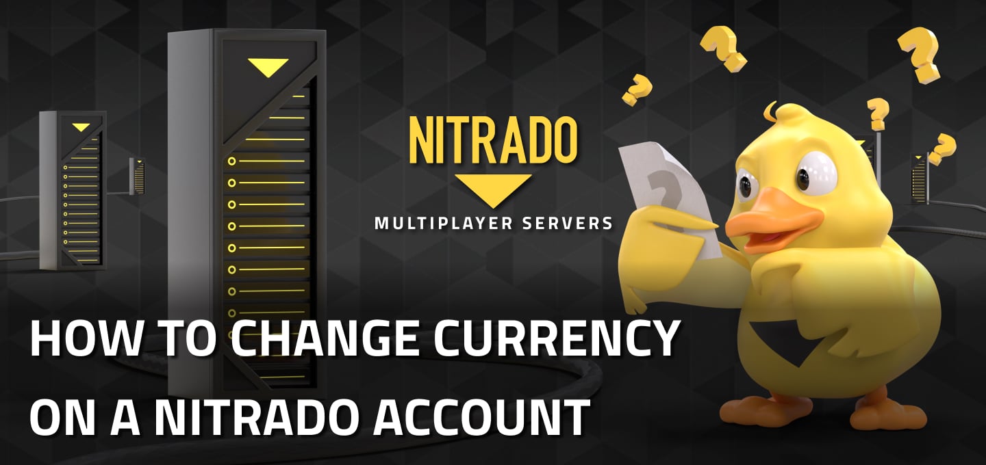 How to Change Currency on Your Nitrado Account
