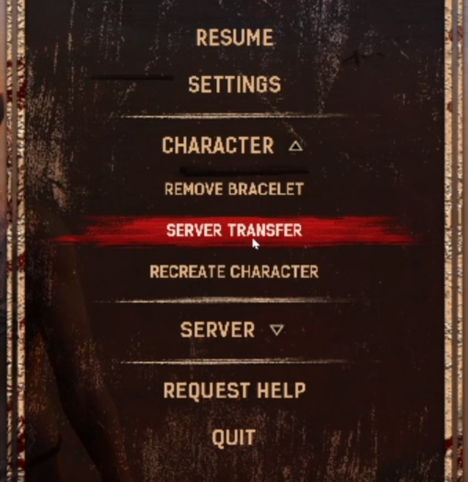Conan Exiles Server / Charakter Transfer Tool - Charakter exportieren