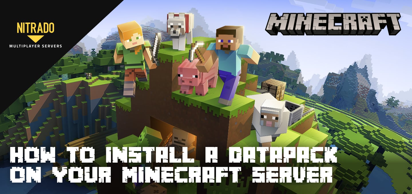 Minecraftサーバーにデータパックをインストールする