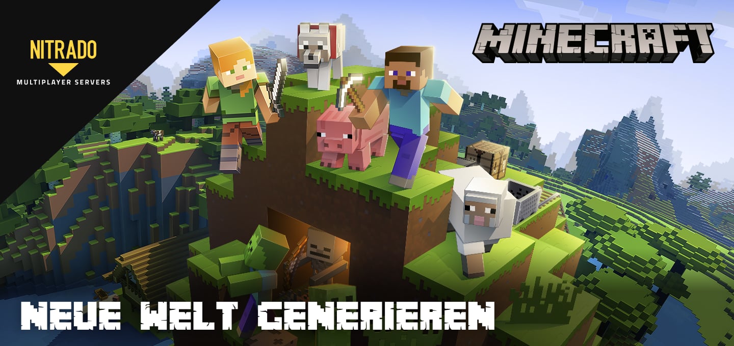 Eine neue Welt auf deinem Minecraft Server generieren