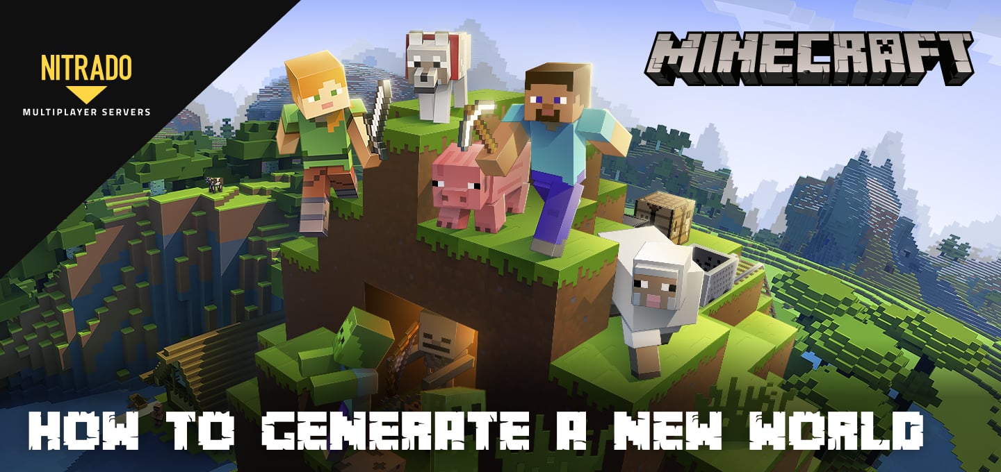 How to Generate a New World on Your Minecraft Server