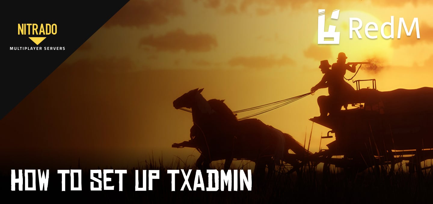 Configurer txAdmin pour ton serveur RedM