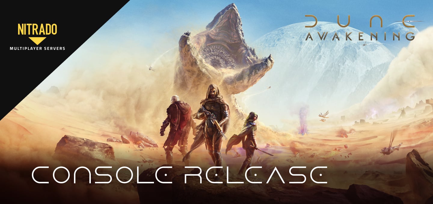 Dune: Awakening Konsolen Server ab sofort bei Nitrado verfuegbar