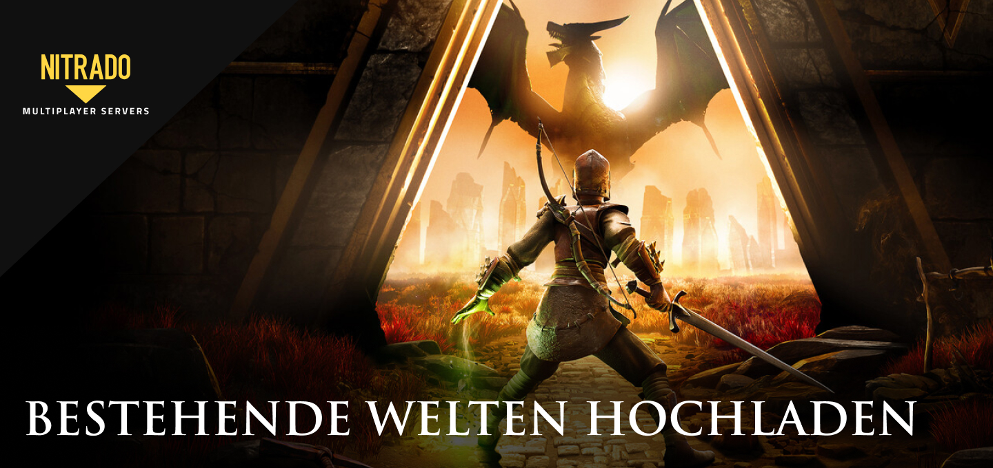 Existierende Welten auf deinen RuneScape: Dragonwilds Server übertragen
