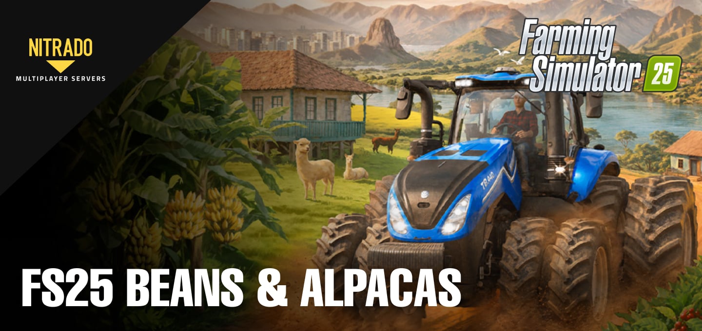Farming Simulator 25 Beans & Alpacas Expansion Is Here